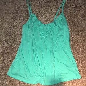 mint green tank top